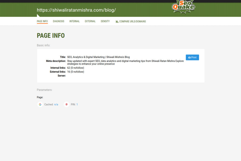 On page SEO