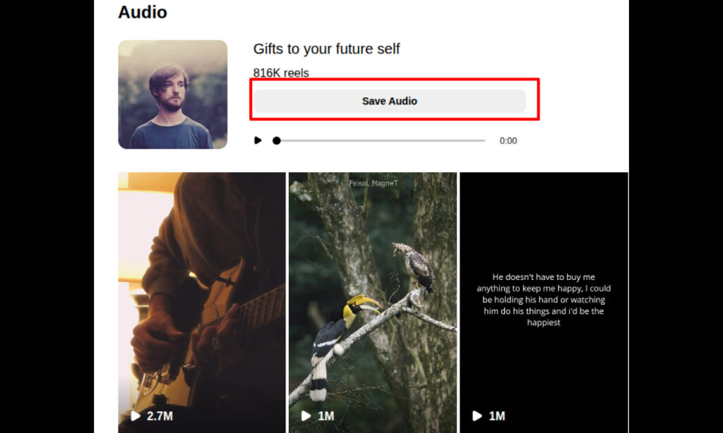 Press the “Save” button