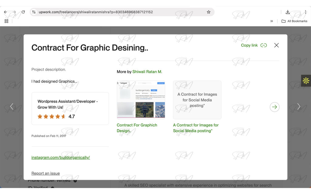 Graphic Desining Project