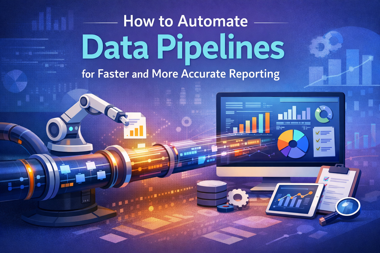How to Automate Data Pipelines for Faster and More Accurate Reporting